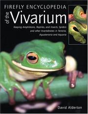 Firefly encyclopedia of the vivarium by David Alderton