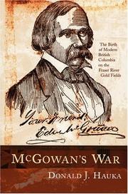 McGowan's war by Donald J. Hauka