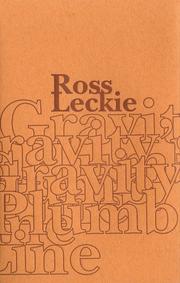 Cover of: Gravity's Plumb Line by Ross Leckie
