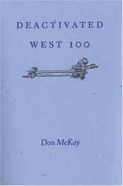 Cover of: Deactivated West 100 by Don McKay