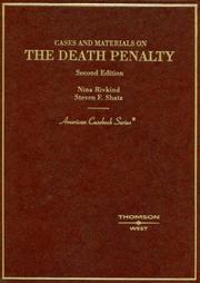 Cover of: Cases and Materials on the Death Penalty, Second Edition (American Casebook Series)