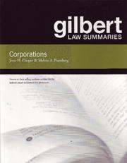 Cover of Corporations (Gilbert Law Summaries) by Jesse H. Choper