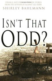 Cover of: Isn't that odd?: strange and unusual pioneer stories