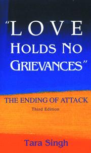 Cover of: Love holds no grievances