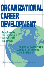 Cover of: Organizational career development | Thomas G. Gutteridge