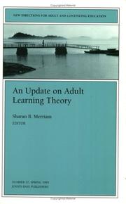 Cover of: An Update on Adult Learning Theory: New Directions for Adult and Continuing Education (J-B ACE Single Issue                                                       Adult & Continuing Education)