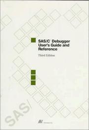 SAS/C Debugger user's guide and reference by SAS Institute