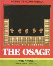The Osage by Terry P. Wilson