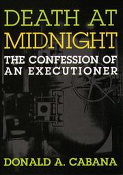 Cover of: Death at midnight by Donald A. Cabana