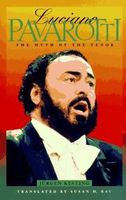 Cover of: Luciano Pavarotti by Jürgen Kesting