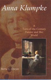 Cover of: Anna Klumpke: a turn-of-the-century painter and her world