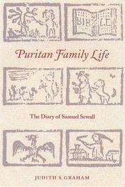 Cover of: Puritan family life by Judith S. Graham