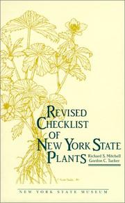 Cover of: Revised checklist of New York State plants