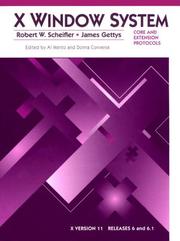 Cover of: X Window System by Robert W. Scheifler