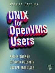 Cover of: UNIX for OpenVMS users