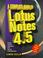 Cover of: A complete guide to Lotus Notes 4.5