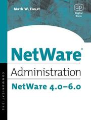 Cover of: Netware Administration by Mark Foust