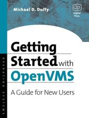 Cover of: Getting Started With OpenVMS by Michael D. Duffy