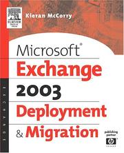Cover of: Microsoft Exchange 2003 deployment and migration