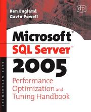 Cover of: Microsoft SQL Server 2005 Performance Optimization and Tuning Handbook