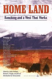 Cover of: Home Land: Ranching and a West That Works