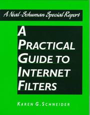 Cover of: A practical guide to Internet filters