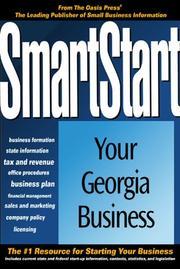 Cover of: Smartstart Your Georgia Business (Smartstart (Oasis Press)) by Oasis Press Editors, PSI Research