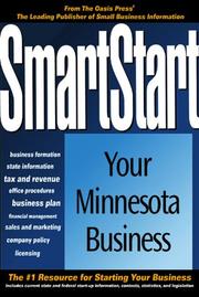 Cover of: SmartStart your Minnesota business. by 