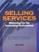 Cover of: Selling services
