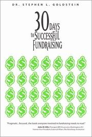 Cover of: 30 Days to Successful Fundraising (Psi Research Success Library)