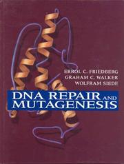 Cover of: DNA repair and mutagenesis