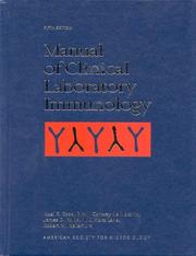 Cover of: Manual of clinical laboratory immunology