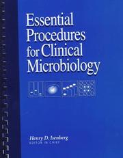 Essential procedures for clinical microbiology
