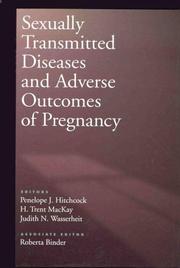 Cover of: Sexually transmitted diseases and adverse outcomes of pregnancy