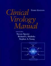 Cover of: Clinical Virology Manual by 