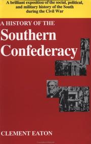 Cover of: History of the Southern Confederacy