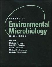 Cover of: Manual of Environmental Microbiology