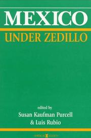 Cover of: Mexico under Zedillo