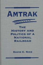 Cover of: Amtrak by David C. Nice