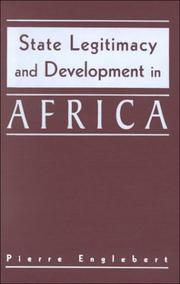 State Legitimacy and Development in Africa by Pierre Englebert