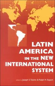 Cover of: Latin America in the New International System