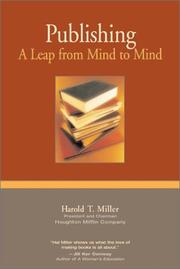 Cover of: Publishing by Harold T. Miller