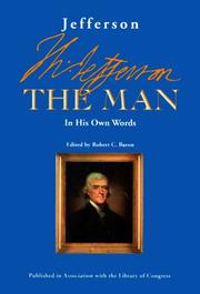 Cover of: Jefferson the man: in his own words