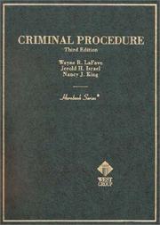 Criminal procedure by Wayne R. LaFave