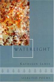 Cover of: Waterlight: Selected Poems