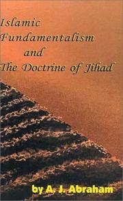 Cover of: Islamic fundamentalism and the doctrine of Jihad