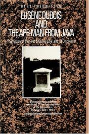 Cover of: Eugène Dubois and the Ape-Man from Java by L.T. Theunissen