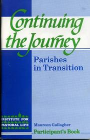 Cover of: Continuing the journey: a book for parishes in transition