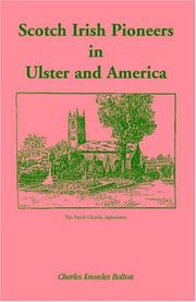Cover of: Scotch Irish Pioneers in Ulster and America
