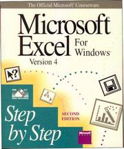 Cover of: Microsoft EXCEL Version 4 for Windows Step by Step by Microsoft Corporation